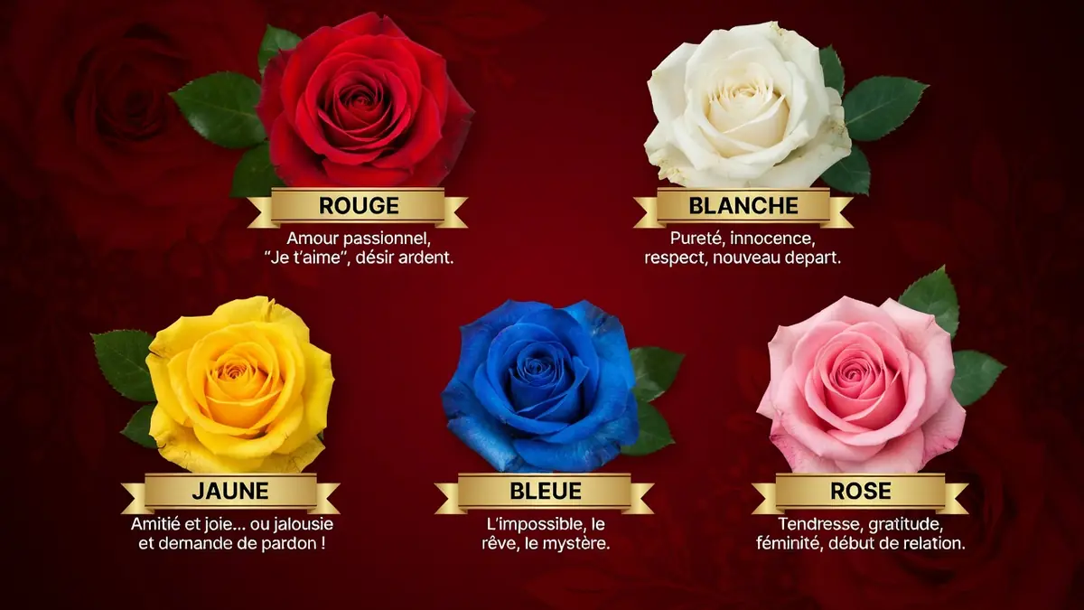 Au-delà de l&rsquo;esthétique : décoder la signification des couleurs des roses