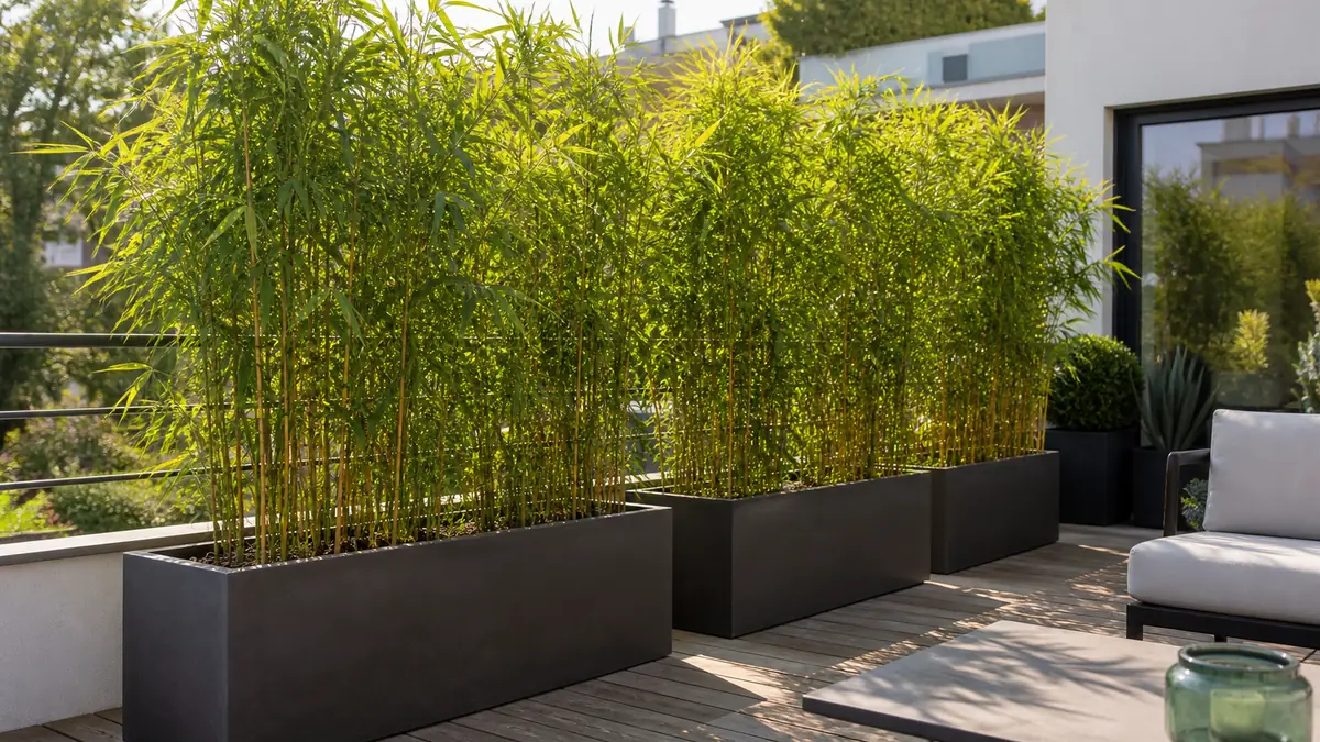 Bambous en jardinière : le guide complet pour créer un écran de verdure durable
