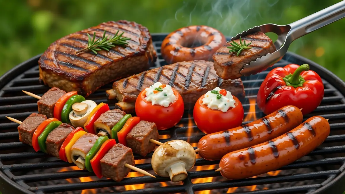 Pour savoir pour un barbecue quelle viande choisir, voici une sélection de grillades savoureuses cuisant sur le feu