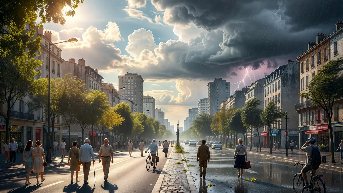 Chaleur estivale et orages soudains : la météo à Villeurbanne en ce début juin 2026