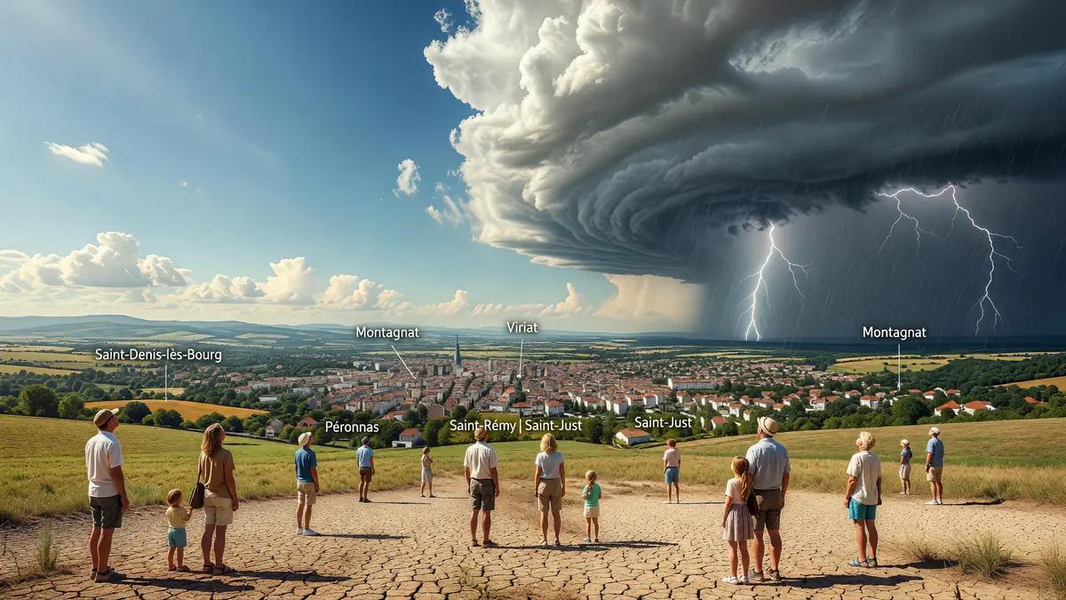 Chaleur, orages et incertitudes : le grand basculement de la météo à Bourg-en-Bresse