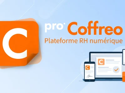 Représentation visuelle de coffreo via smartphone ordinateur et documents numériques