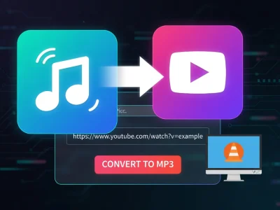 YouTubeMp3 illustre la conversion d'une vidéo en audio sur un écran d'ordinateur