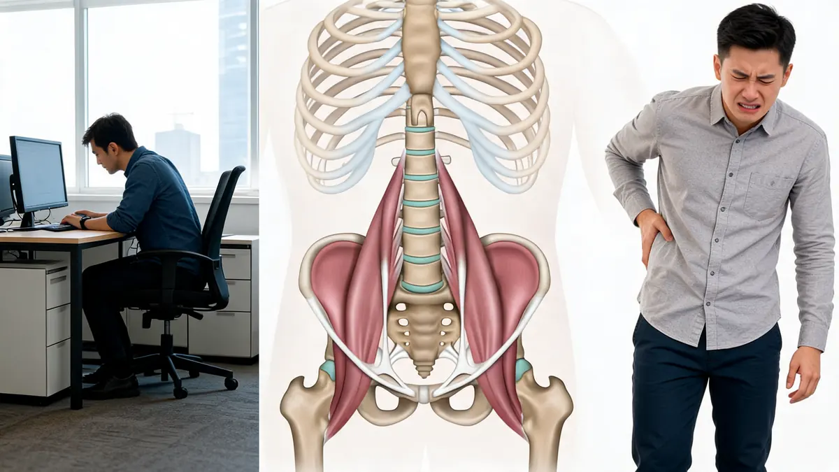 Comprendre et soulager la douleur du psoas : les clés d&rsquo;un muscle méconnu