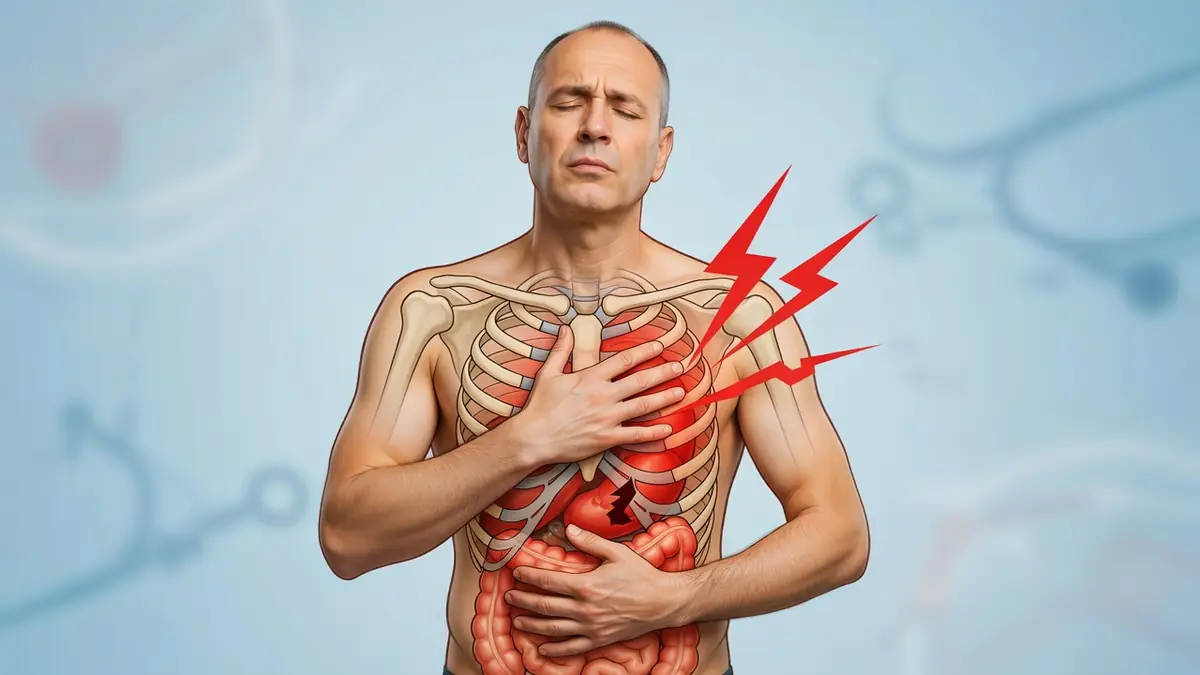 Comprendre et soulager une douleur au côté gauche sous les côtes