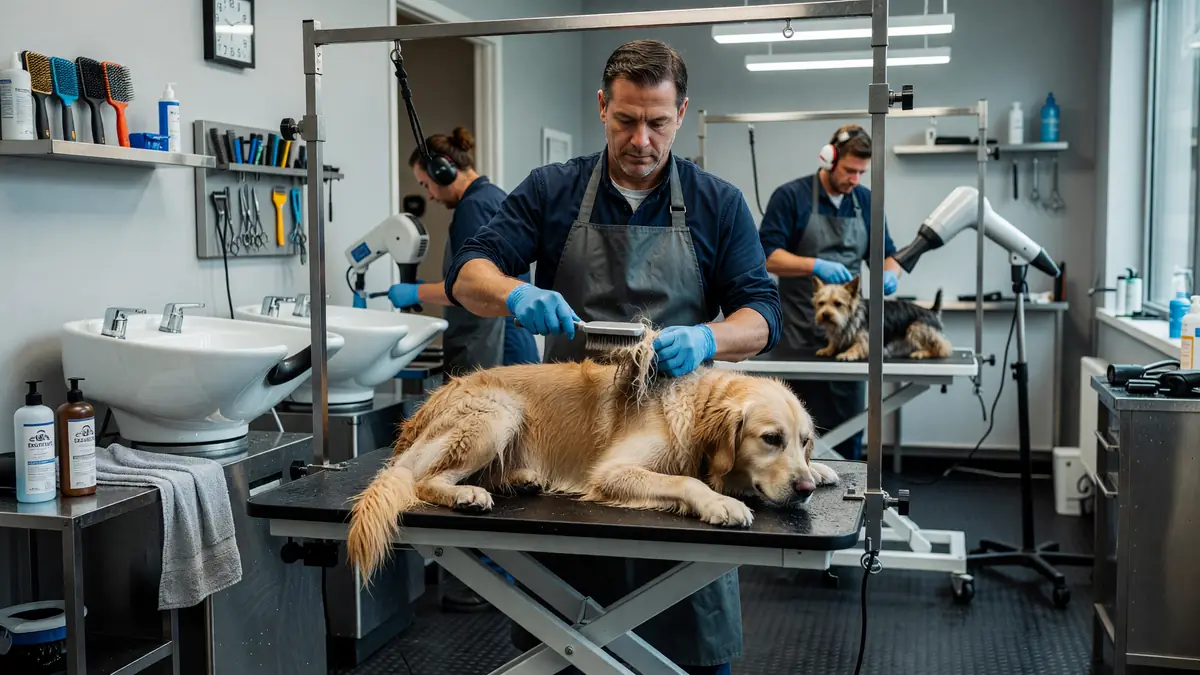 Dans l&rsquo;ombre et la lumière : la véritable mission du toiletteur pour chiens