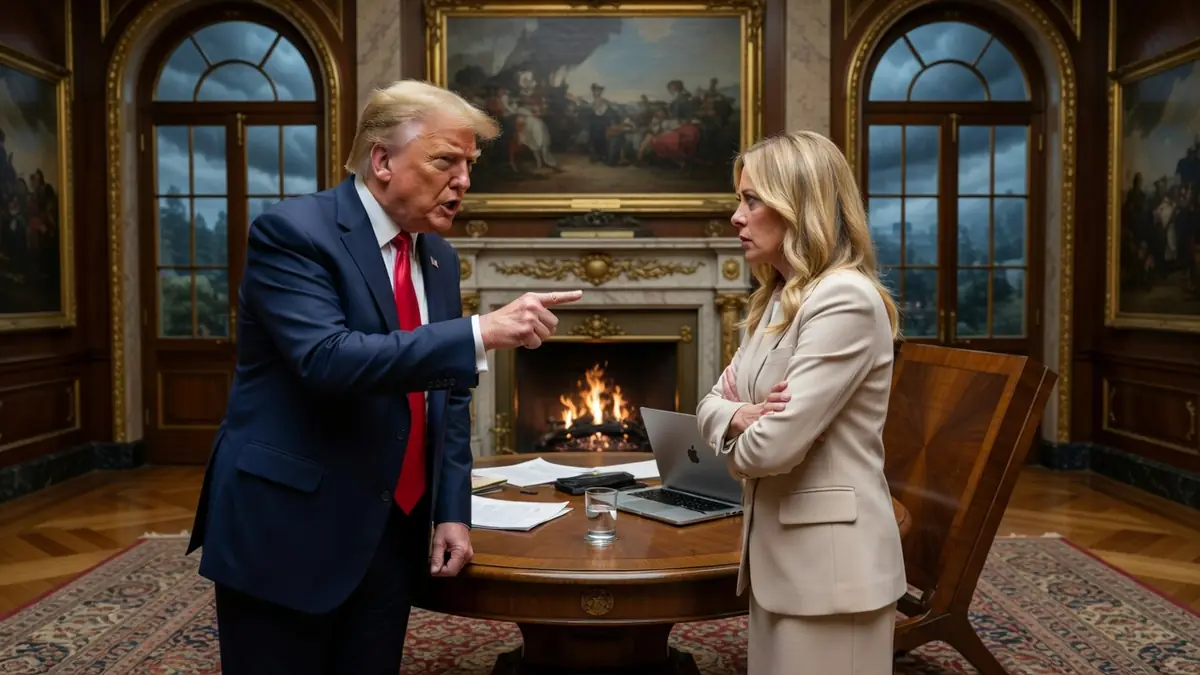 Donald Trump Giorgia Meloni : la rupture brutale d&rsquo;un duo transatlantique