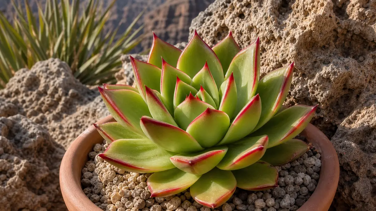 L&rsquo;éclat des canyons mexicains : percer les secrets de l&rsquo;echeveria agavoide