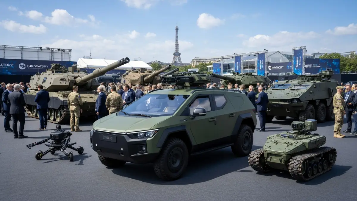 Eurosatory 2026 Paris : la vitrine mondiale de la défense face aux défis de la haute intensité