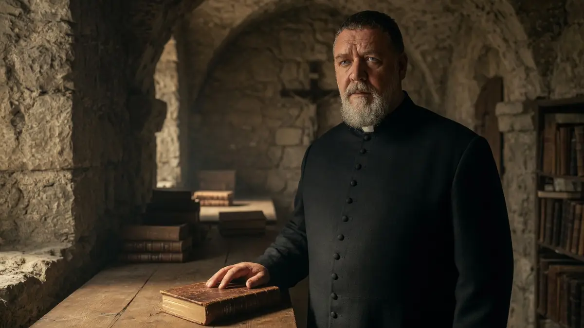 Russell Crowe incarne un prêtre dans L'Exorcisme du Vatican.