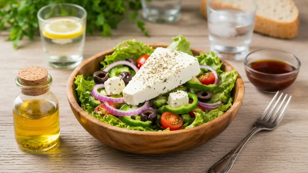 L&rsquo;âme de la Méditerranée : la véritable recette pour salade grecque