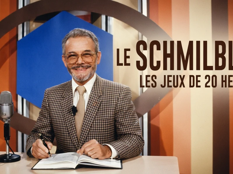 Jacques Solness est assis à une table avec un livre ouvert et un micro devant lui