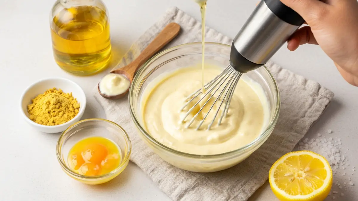 L&rsquo;art de l&rsquo;émulsion : maîtriser la recette pour mayonnaise maison