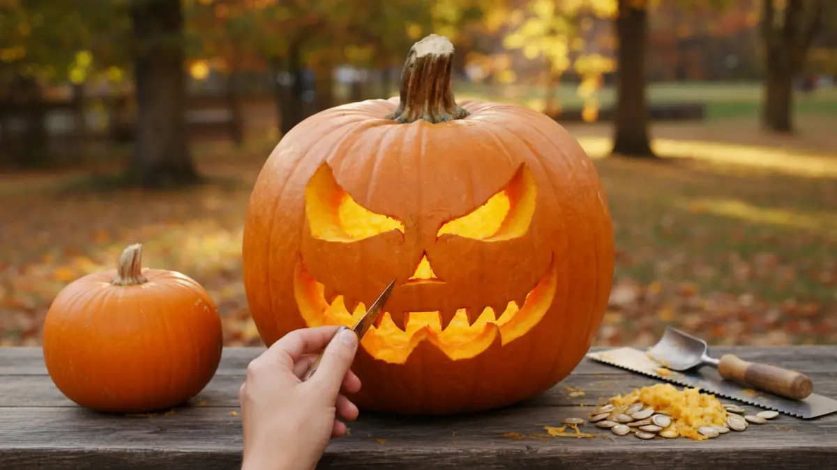 L’art de la citrouille pour Halloween : de la légende irlandaise au zéro déchet