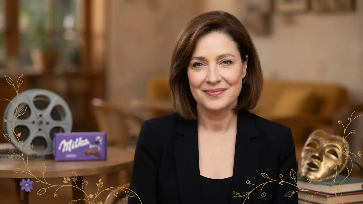 Michèle Garcia sourit légèrement face à l'appareil photo