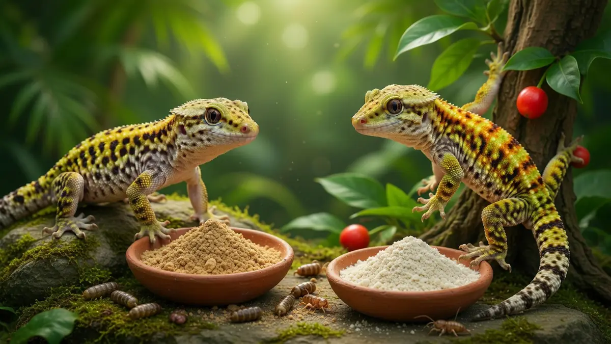 L’art de la nourriture pour gecko : guide complet pour une alimentation équilibrée