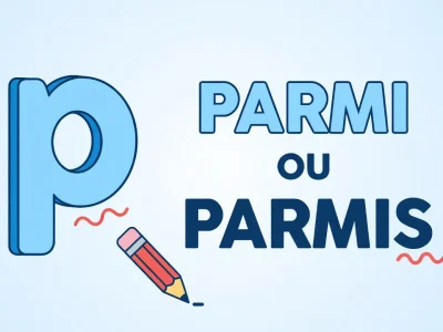 L'image illustre le dilemme parmi ou parmis avec un crayon et des couleurs vives