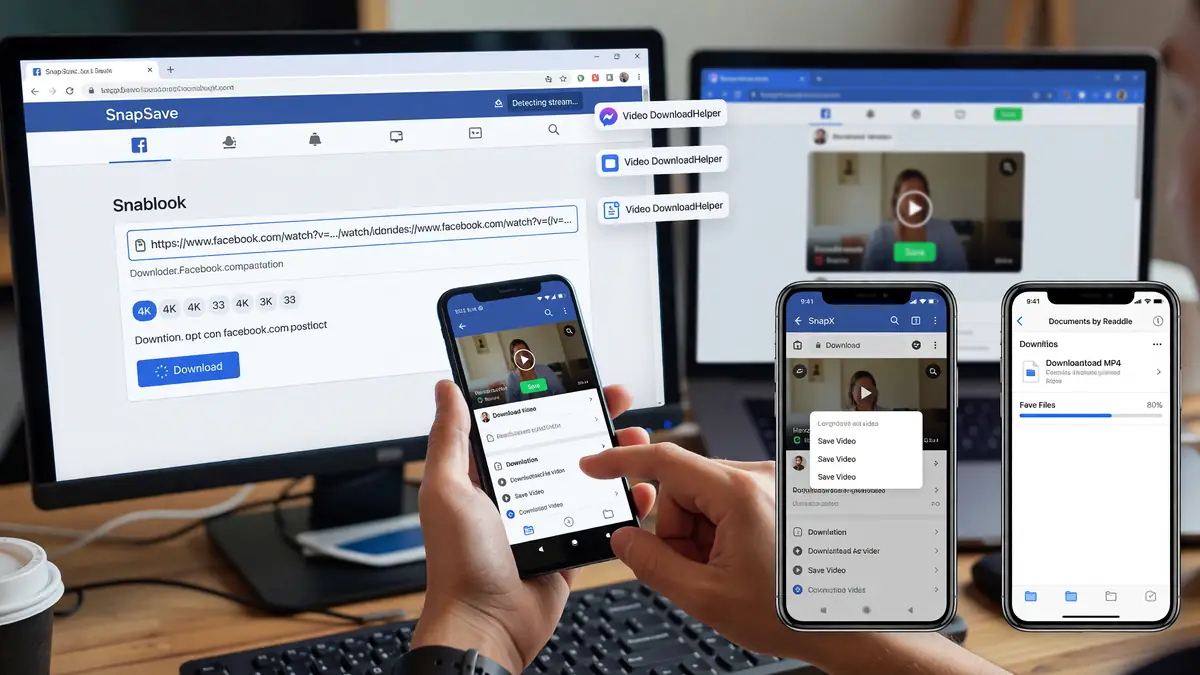 L’art de télécharger une vidéo sur Facebook : méthodes, outils et limites