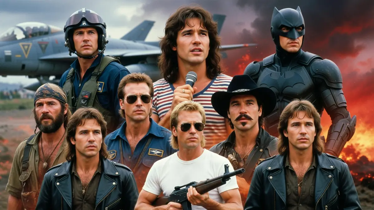 Montage des rôles de Val Kilmer dans un film avec Val Kilmer