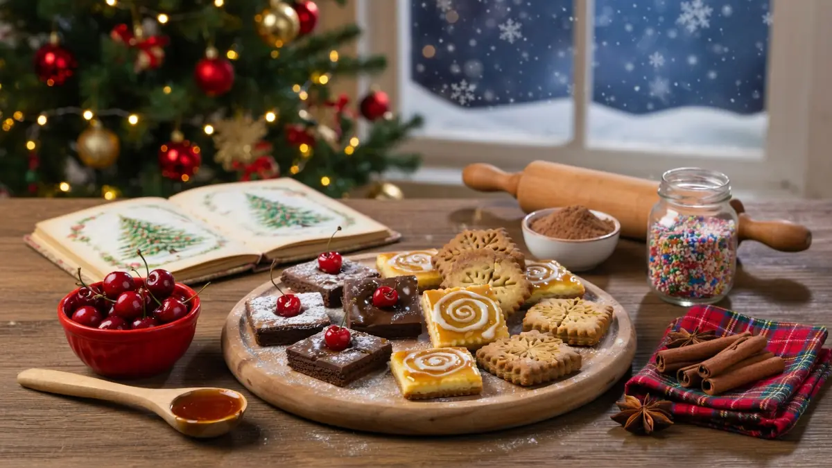 L&rsquo;art du carré de Noël : gourmandise et partage au cœur des fêtes