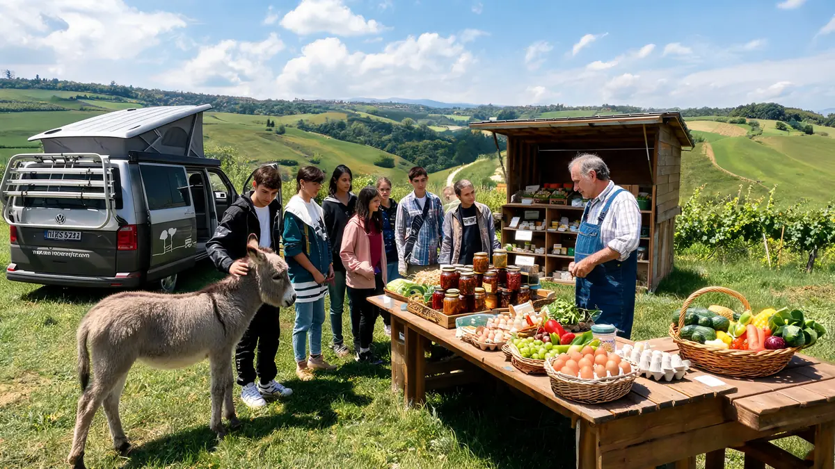 L&rsquo;échappée rurale : pourquoi camper à la ferme séduit massivement les citadins