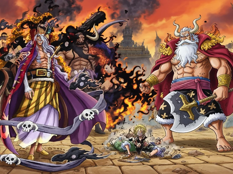 Imu domine ses adversaires dans une démonstration de force dans One Piece 1180