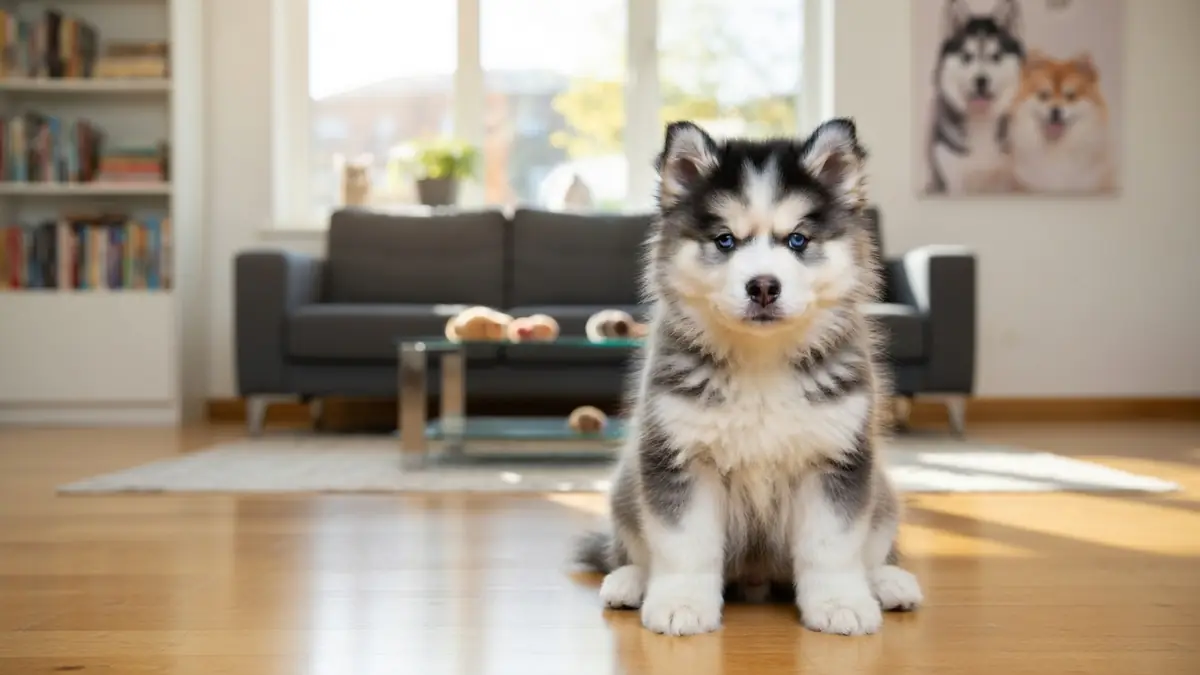 L&rsquo;engouement pour le chien hybride : comprendre le prix d&rsquo;un Pomsky