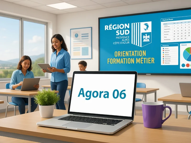 Une classe numérique avec des élèves et des enseignants utilisant Agora06