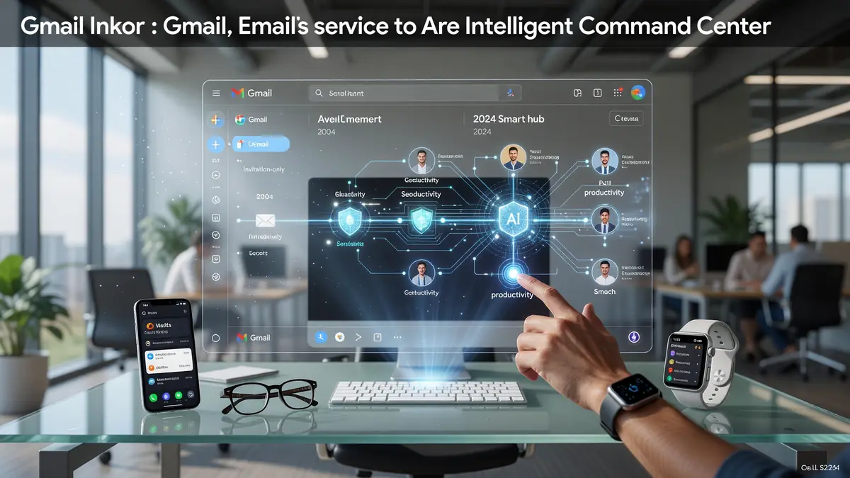 L’évolution de la boîte Gmail : du simple courrier au centre de commande intelligent