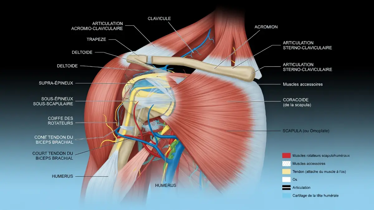 L’incroyable anatomie de l’épaule : entre mobilité extrême et fragilité mécanique