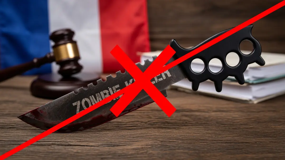 L&rsquo;interdiction des couteaux zombie : entre arsenal fantastique et impératif de sécurité publique