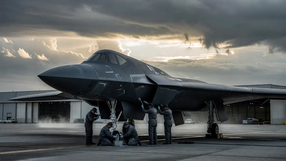 L’ombre stratégique : histoire et secrets du bombardier B-2