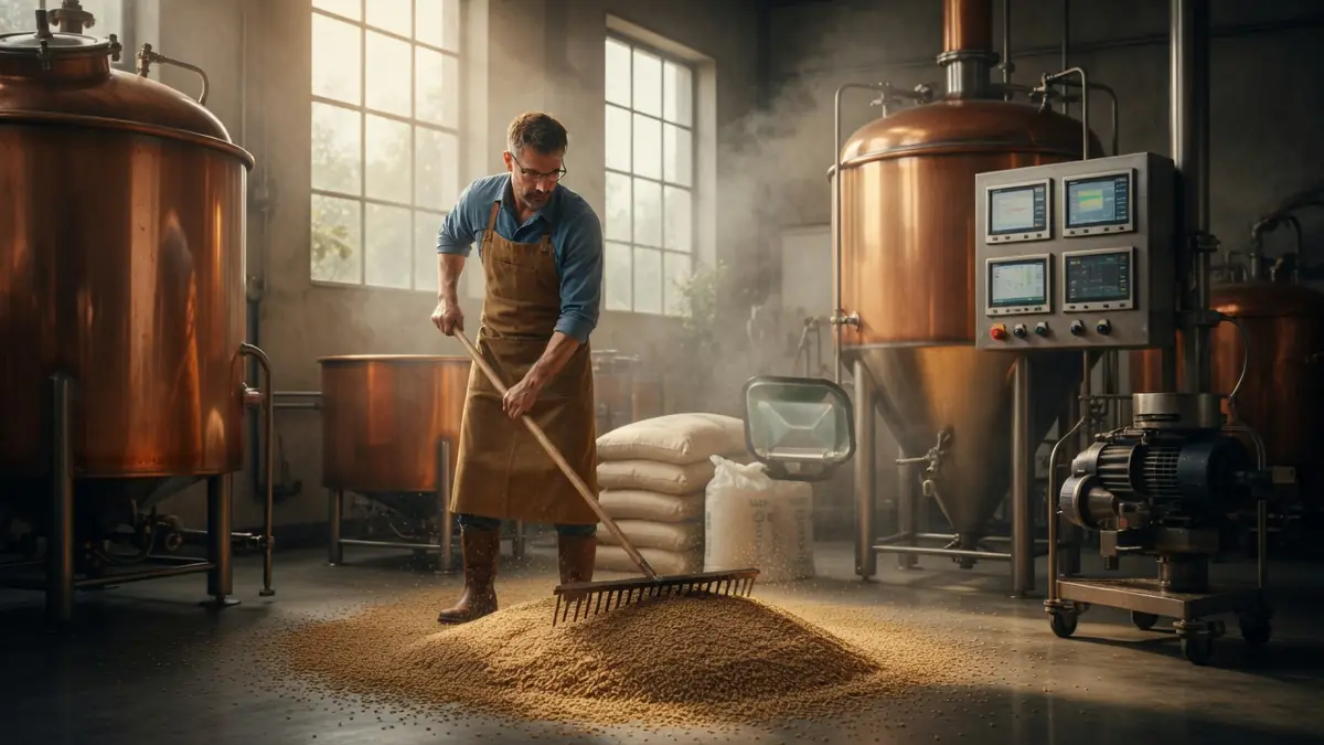La malteuse : au cœur de l&rsquo;art du grain et du brassage