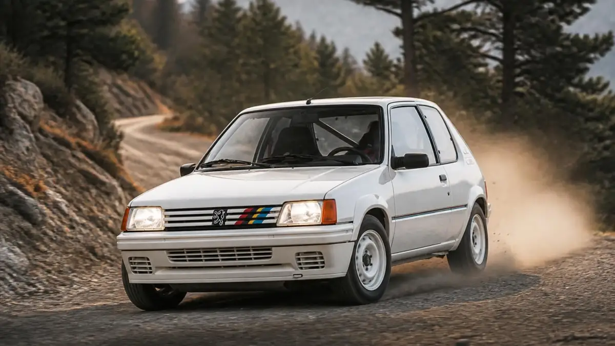 La Peugeot 205 Rallye : l&rsquo;art de la simplicité et de la fureur sportive