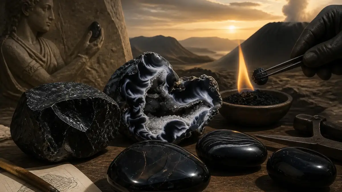 La pierre onyx : mystères, secrets de fabrication et légendes d&rsquo;un joyau intemporel