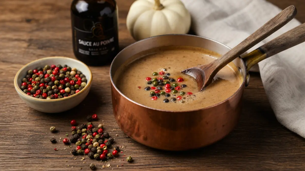 La recette pour une sauce au poivre d&rsquo;exception : secrets et variantes d&rsquo;un monument de la gastronomie