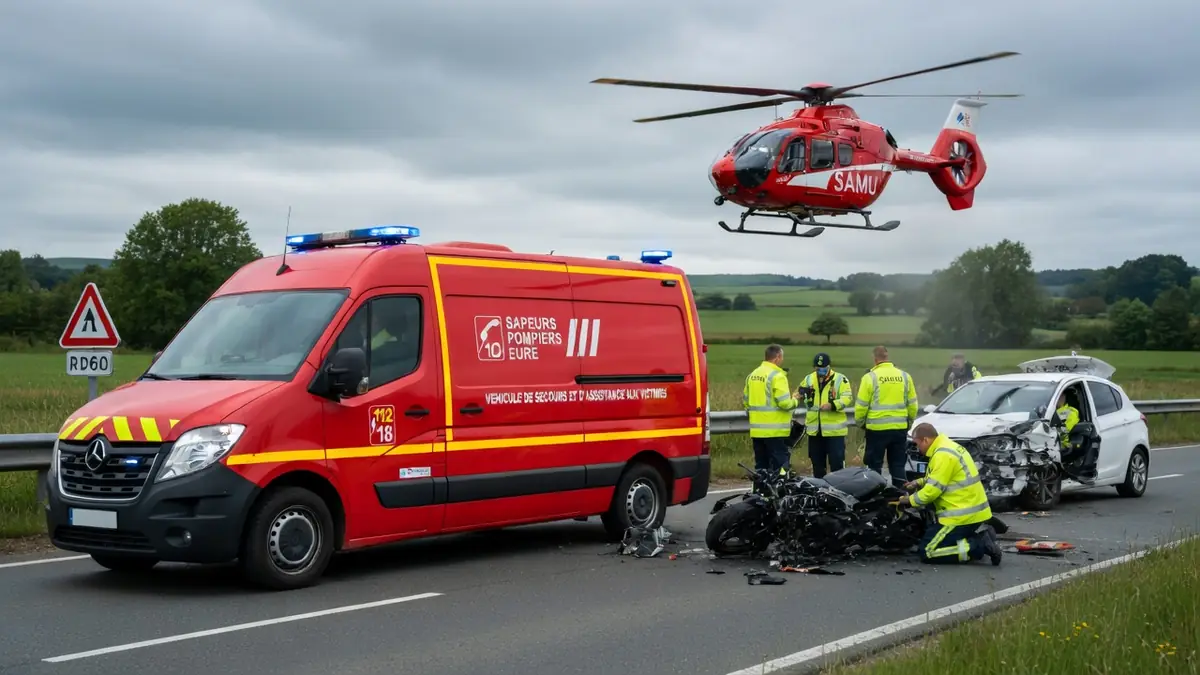 Le drame routier de Glisolles endeuille le département