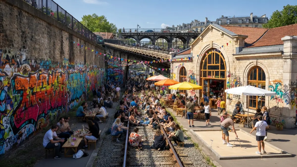 Le Hasard Ludique : renaissance festive sur la Petite Ceinture