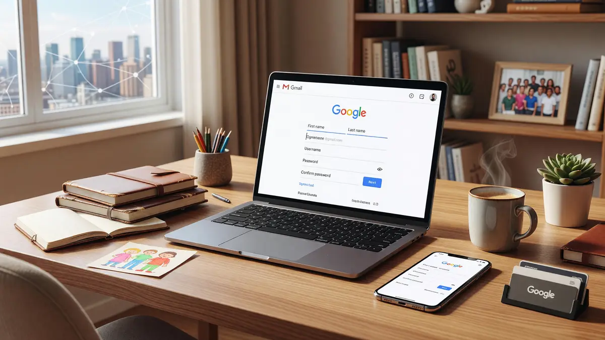 Le passeport numérique : créer une adresse mail Gmail sans fausse note