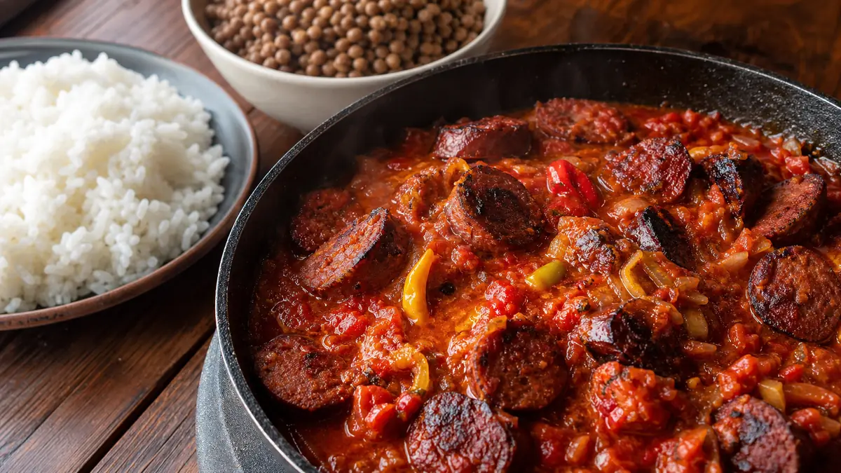 Le rougail zandouille : l&rsquo;âme fumée et clivante de la gastronomie réunionnaise