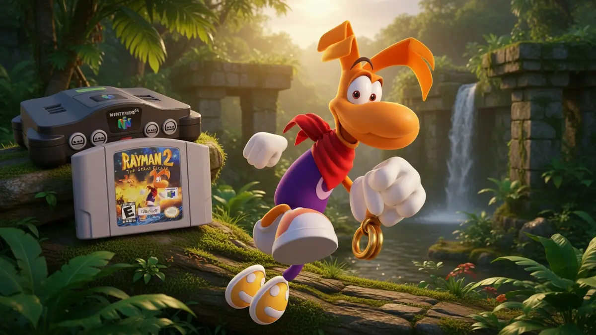 Le saut quantique de Rayman sur N64 : l&rsquo;histoire d&rsquo;un chef-d&rsquo;œuvre de la plateforme 3D