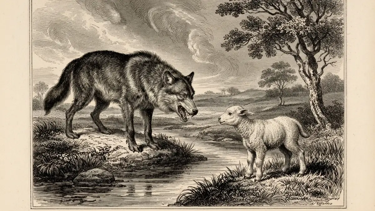 Le triomphe de la force brute : autopsie de la fable Les Loups et l’Agneau