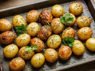 Des pommes de terre grenaille rôties au four pour recettes pommes de terre grenaille au four