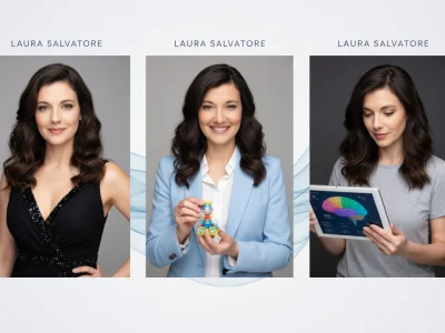 Les trois portraits de Laura Salvatore révèlent ses multiples facettes professionnelles
