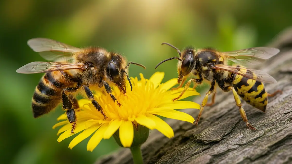 Les secrets de l&rsquo;abeille et de la guêpe : comprendre, identifier et cohabiter avec ces alliées de la nature