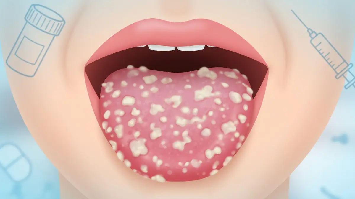 Mycose sur la langue : comprendre, soulager et prévenir cette infection fongique