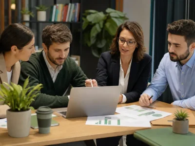 Les épargnants Natixis préparent leur épargne salariale responsable en réunion.