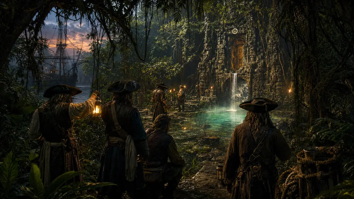 Cap sur l&rsquo;immortalité : les coulisses de Pirates des Caraïbes : La Fontaine de Jouvence