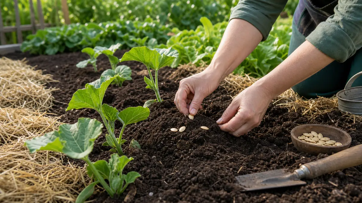 L&rsquo;art de planter des graines de courges : guide pour une récolte abondante