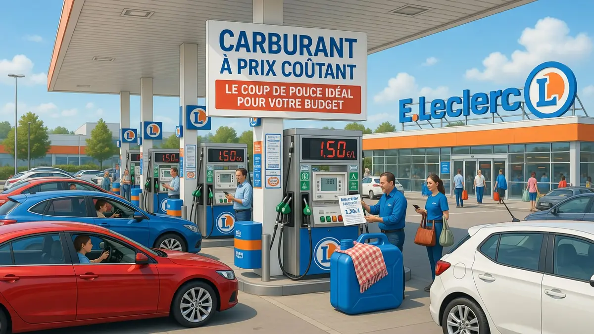 Plein phare sur le carburant Leclerc à prix coûtant : décryptage d&rsquo;une stratégie choc